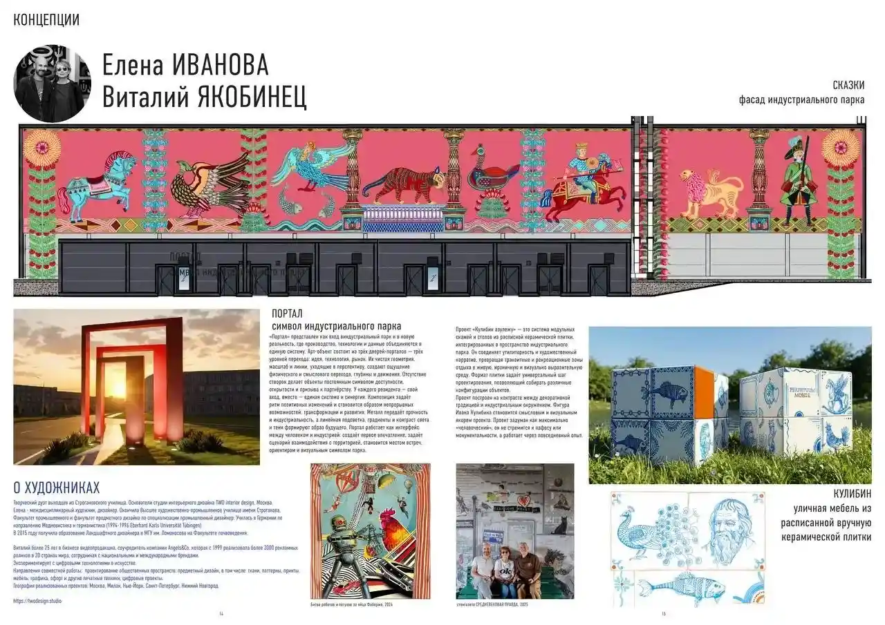 INDUSTRIAL CITY выбрал победителя в номинации «Фасадный мурал» конкурса «Артефакт»